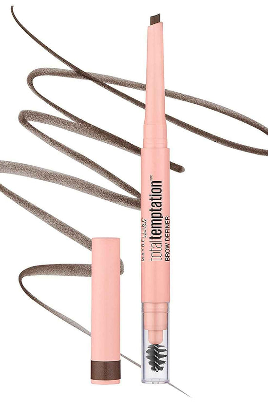 Total Temptation Eyebrow Definer Pencil, Medium Brown, 1 Count
