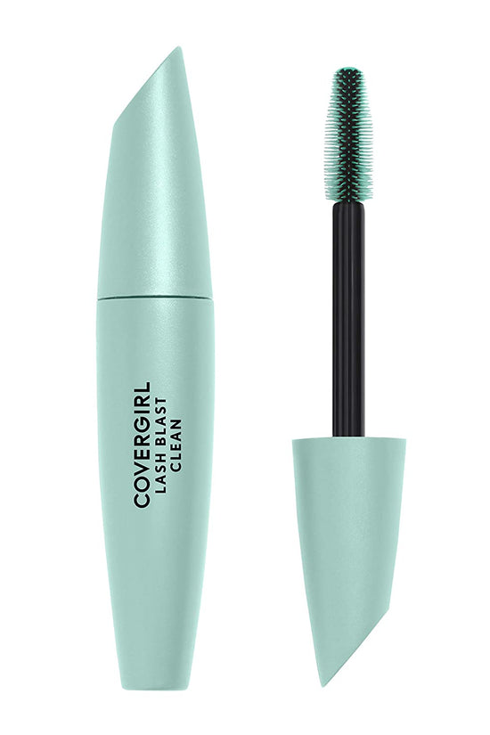 Lash Blast Clean Volume Mascara, Vegan Formula, Volumizing, Smudge-Proof, Cruelty Free, Very Black, 1 Count