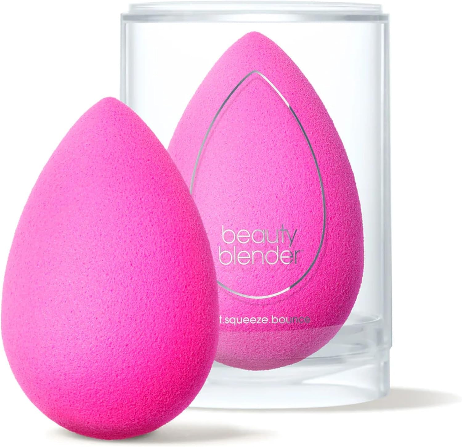 ® | Original Pink Beauty Blender Makeup Sponge, Super-Soft Foam Easily Blends Foundations, Powders & Creams, Made in USA, Reusable, Washable, Streak Free Application, Vegan, Cruelty Free