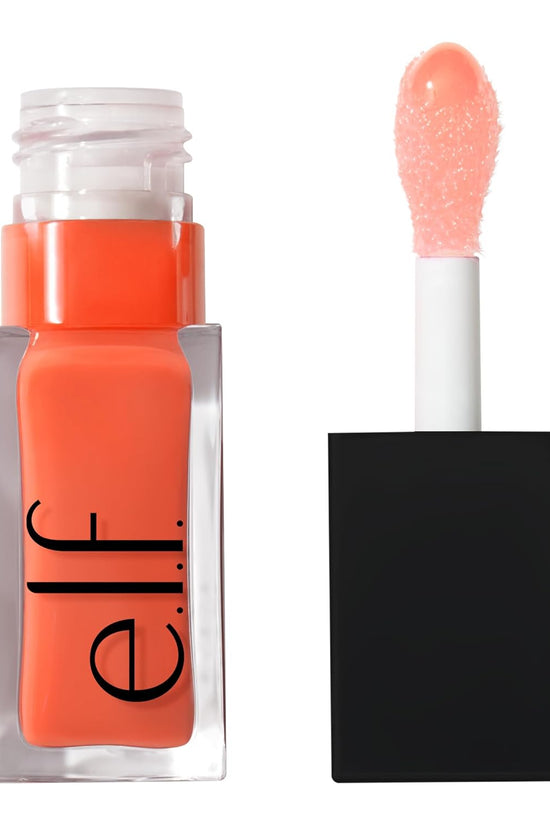 Glow Reviver Lip Oil, Nourishing Tinted Lip Oil for a High-Shine Finish, Infused with Jojoba Oil, Vegan & Cruelty-Free, Rose Envy