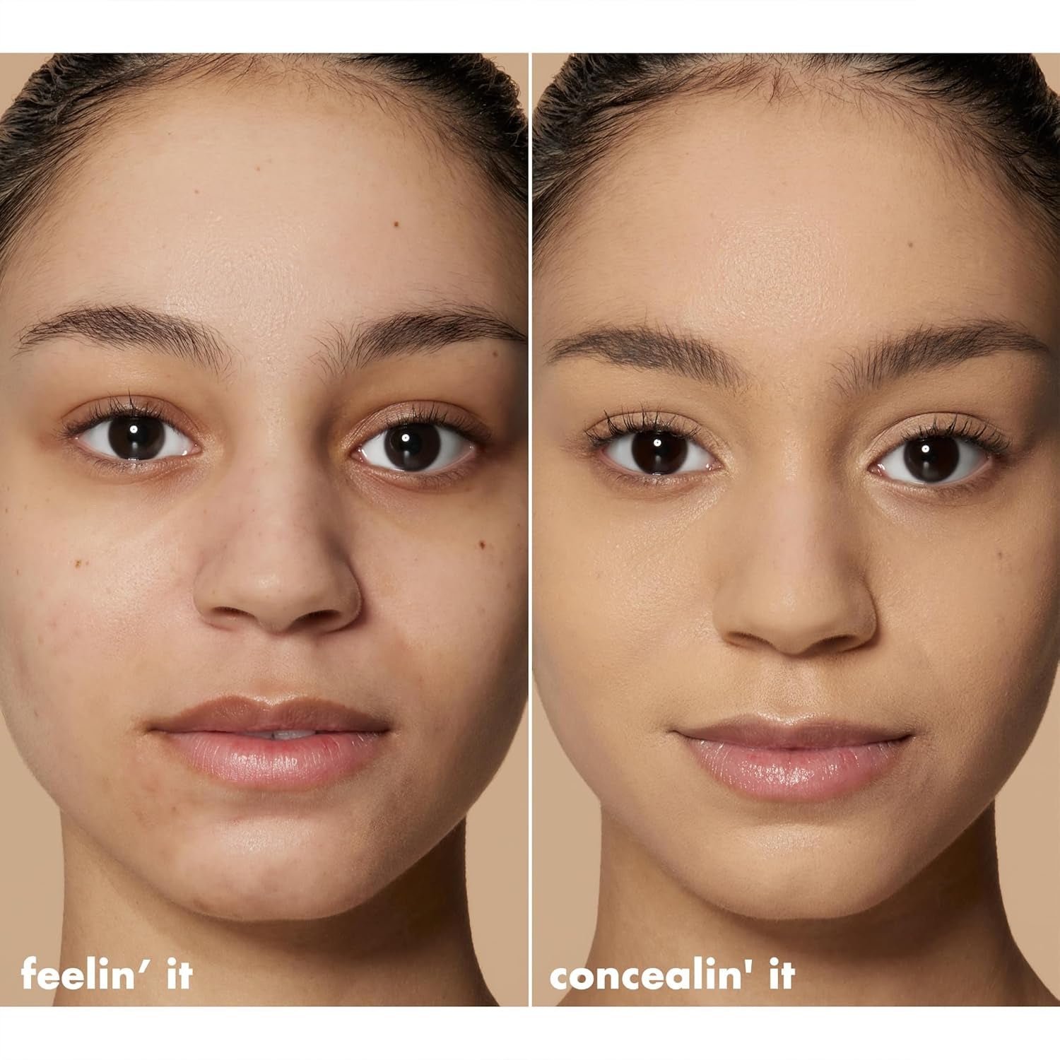 Hydrating Camo Concealer, Covers Blemishes & Under-Eye Circles, Full-Coverage & Delivers a Satin Finish, Vegan & Cruelty-Free, Light Sand