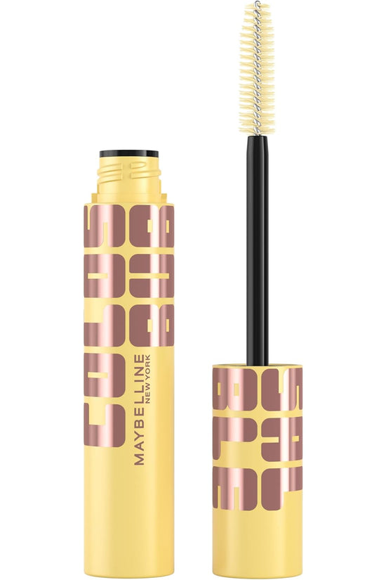 the Colossal Bubble Washable Mascara, Buildable Mascara Volume and Length Formula for Bold, Separated Lashes, Blackest Black, 1 Count