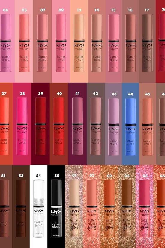 Butter Gloss, Non-Sticky Lip Gloss - Sugar Glass ,Clear