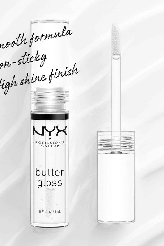 Butter Gloss, Non-Sticky Lip Gloss - Sugar Glass ,Clear