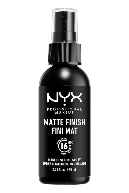 Makeup Setting Spray - Matte Finish, Long-Lasting Face Mist for up to 16HR Wear, Vegan Formula