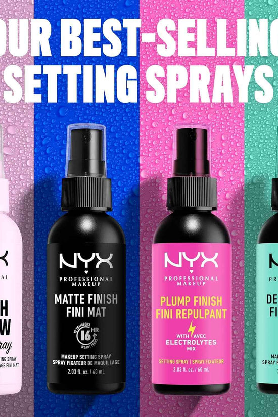 Makeup Setting Spray - Matte Finish, Long-Lasting Face Mist for up to 16HR Wear, Vegan Formula