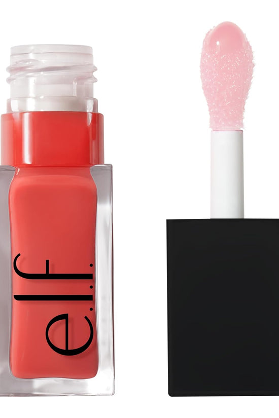 Glow Reviver Lip Oil, Nourishing Tinted Lip Oil for a High-Shine Finish, Infused with Jojoba Oil, Vegan & Cruelty-Free, Rose Envy