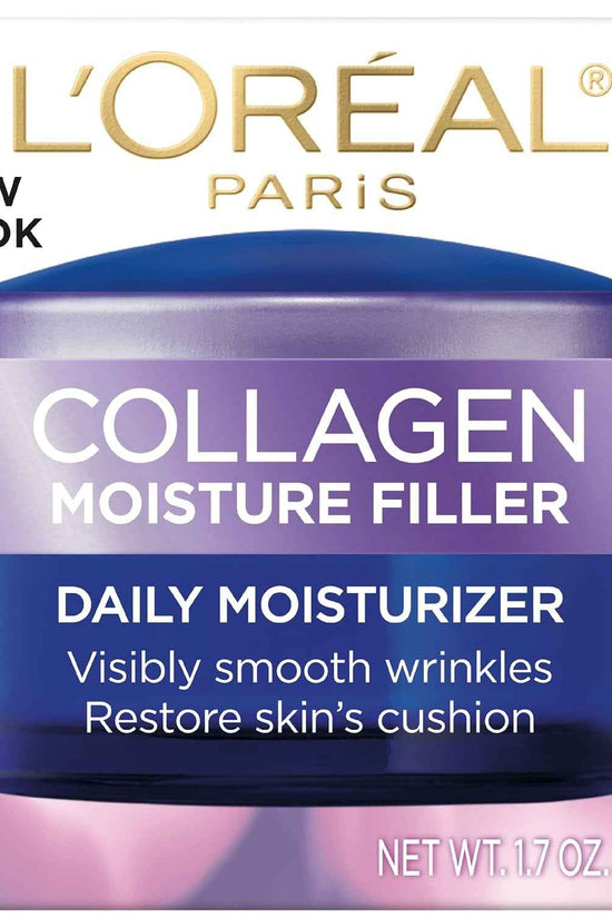 L’Oreal Paris Collagen Daily Face Moisturizer, anti Aging Face Cream to Reduce Wrinkles and Provide Intense Hydration, 1.7 Oz