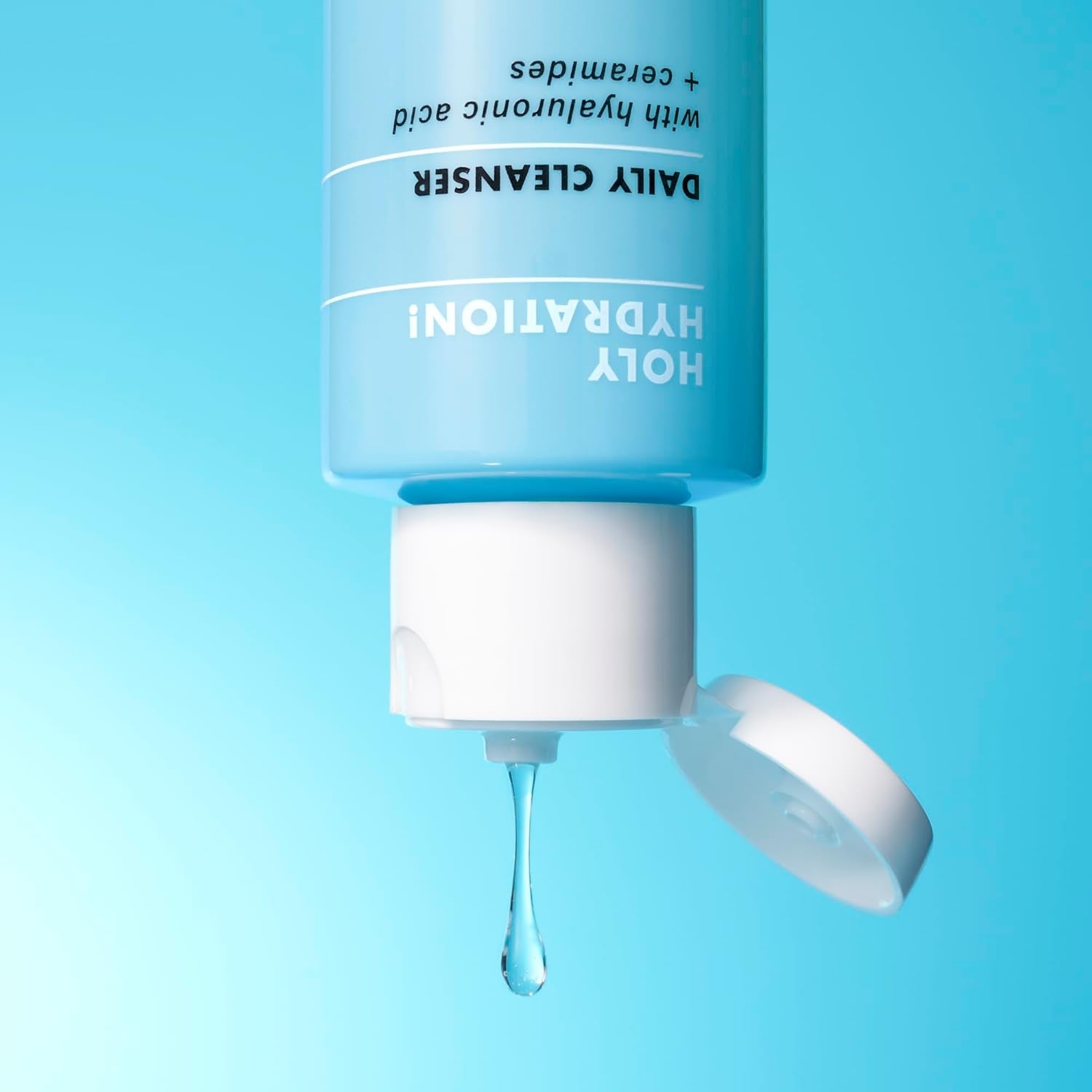 SKIN Holy Hydration! Daily Cleanser, Face Cleanser for Washing Away Excess Oil, Impurities & Makeup, Made with Hyaluronic Acid, Vegan & Cruelty-Free