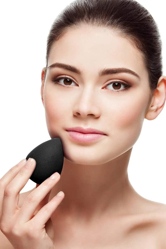 Cosmetics Beauty Sponge Blender - Latex Free and Vegan Makeup Sponge Blender - for Powder, Cream or Liquid Application - One Piece Make up Sponge