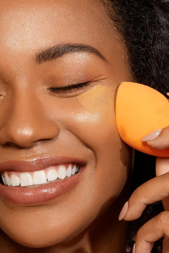 Miracle Complexion Sponge, Makeup Blender for Liquid and Cream Foundation, Full Coverage, Streak-Free Professional Makeup Tool, Cruelty Free, Vegan, Latex Free, 4 Count