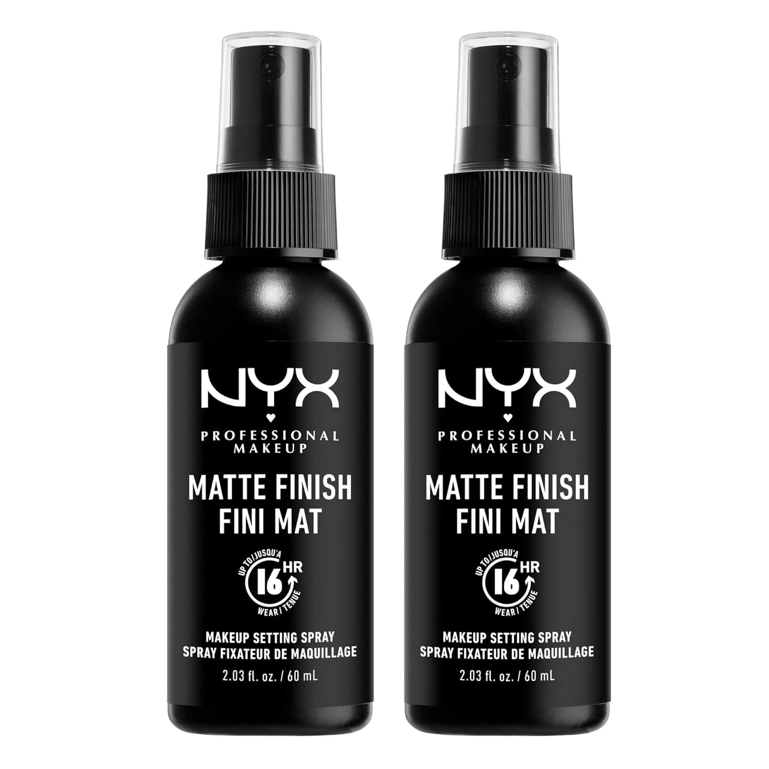 Makeup Setting Spray - Matte Finish, Long-Lasting Face Mist for up to 16HR Wear, Vegan Formula