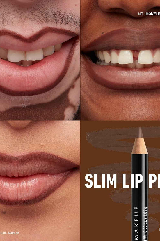 Slim Lip Pencil, Long-Lasting Creamy Lip Liner - Espresso
