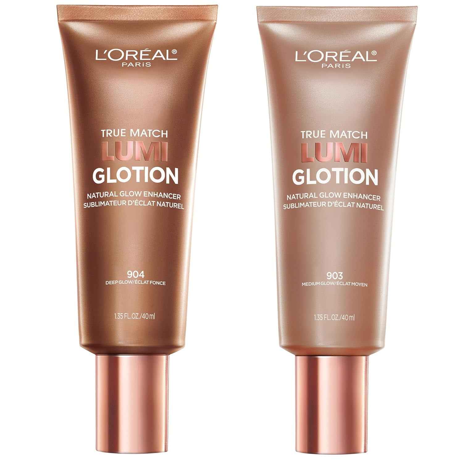 Makeup True Match Lumi Glotion, Natural Glow Enhancer, Illuminator Highlighter, Bronzing Drops for a Sun-Kissed Glow, 903 Medium