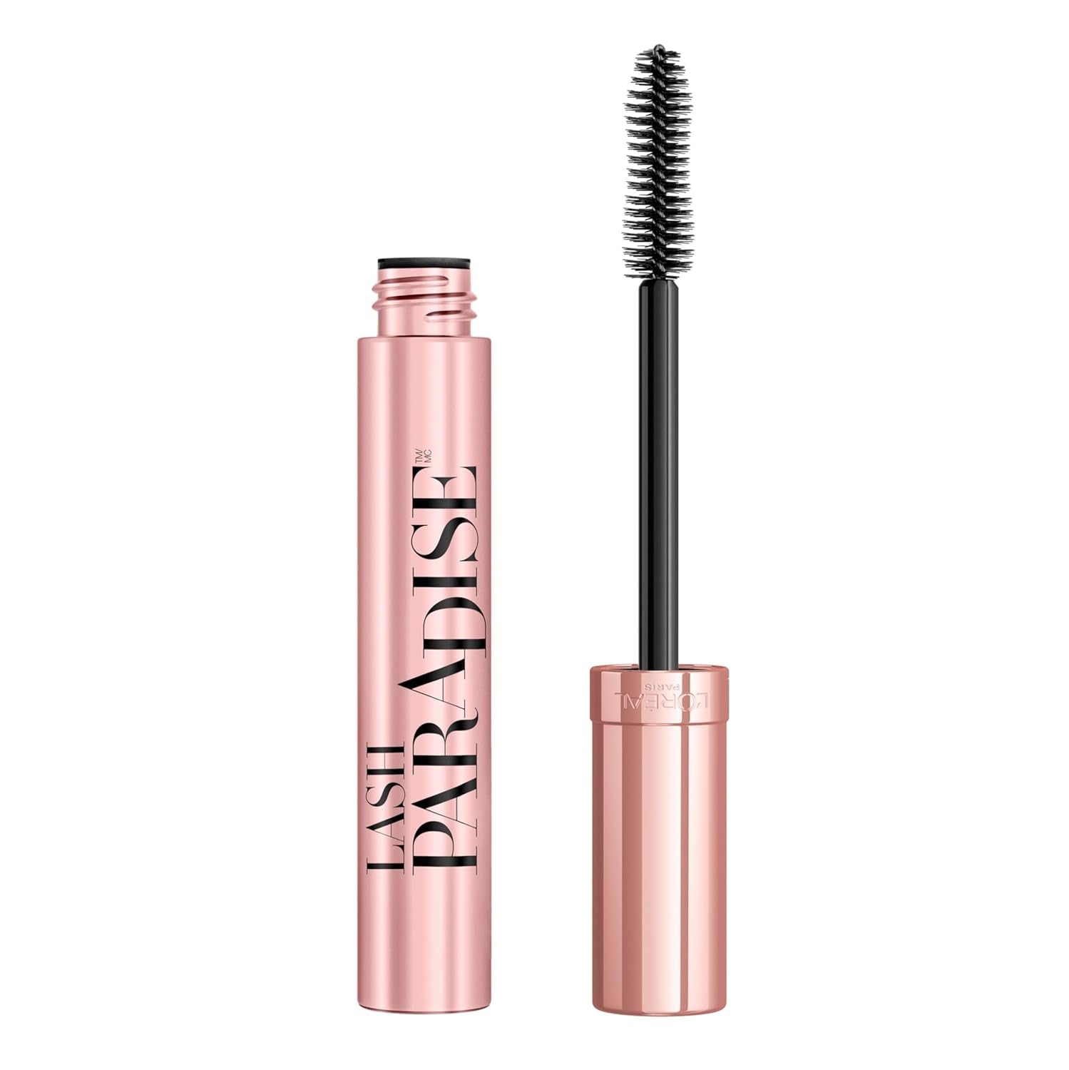 Makeup Voluminous Lash Paradise Mascara, Voluptuous Volume, Intense Length, Feathery Soft Full Lashes, No Flaking, No Smudging, No Clumping, Blackest Black, 0.25 Fl Oz (Pack of 1)