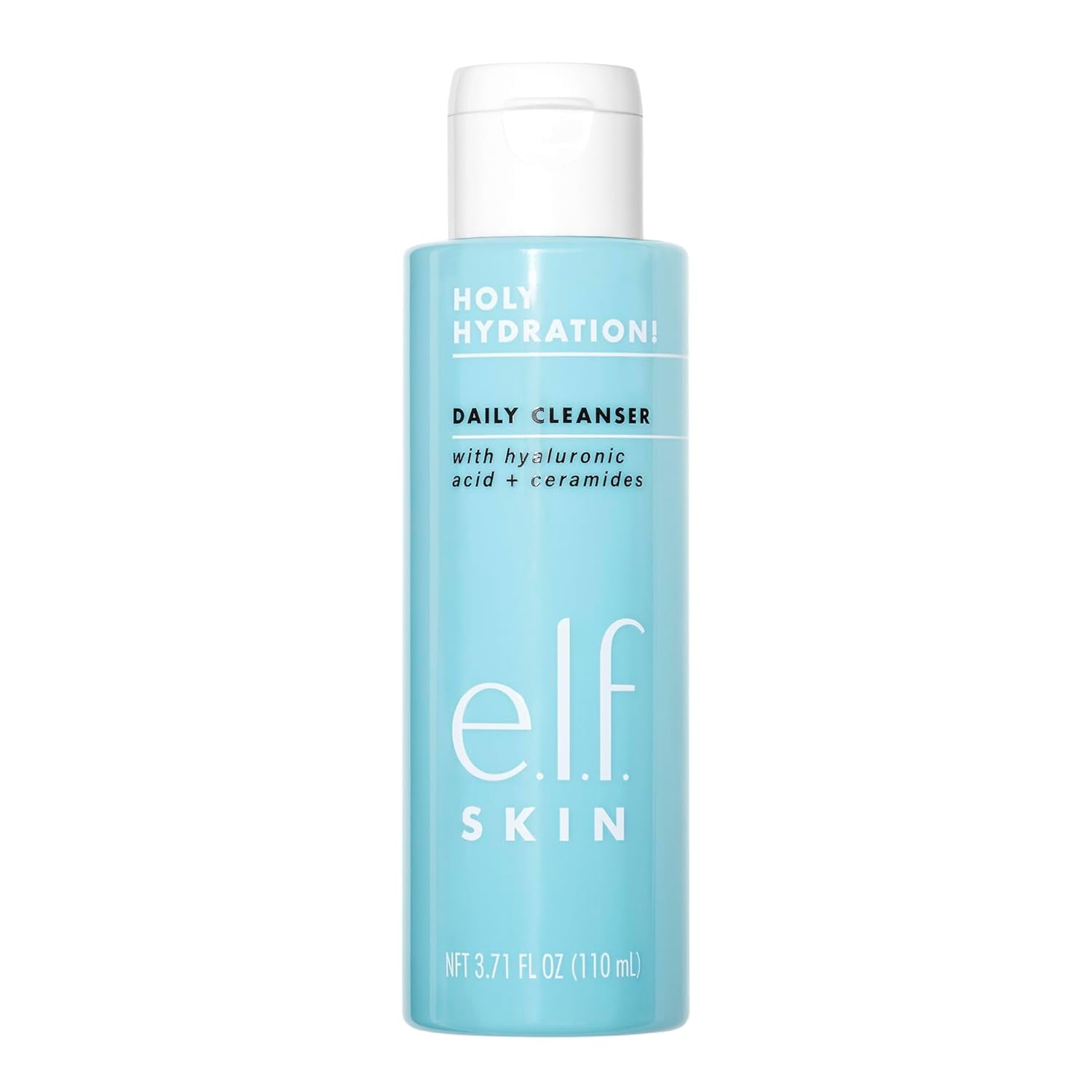 SKIN Holy Hydration! Daily Cleanser, Face Cleanser for Washing Away Excess Oil, Impurities & Makeup, Made with Hyaluronic Acid, Vegan & Cruelty-Free
