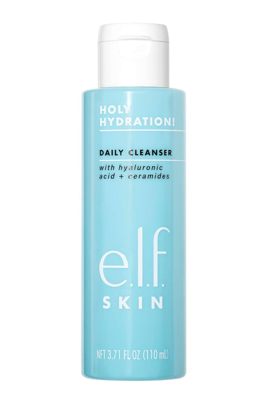 SKIN Holy Hydration! Daily Cleanser, Face Cleanser for Washing Away Excess Oil, Impurities & Makeup, Made with Hyaluronic Acid, Vegan & Cruelty-Free