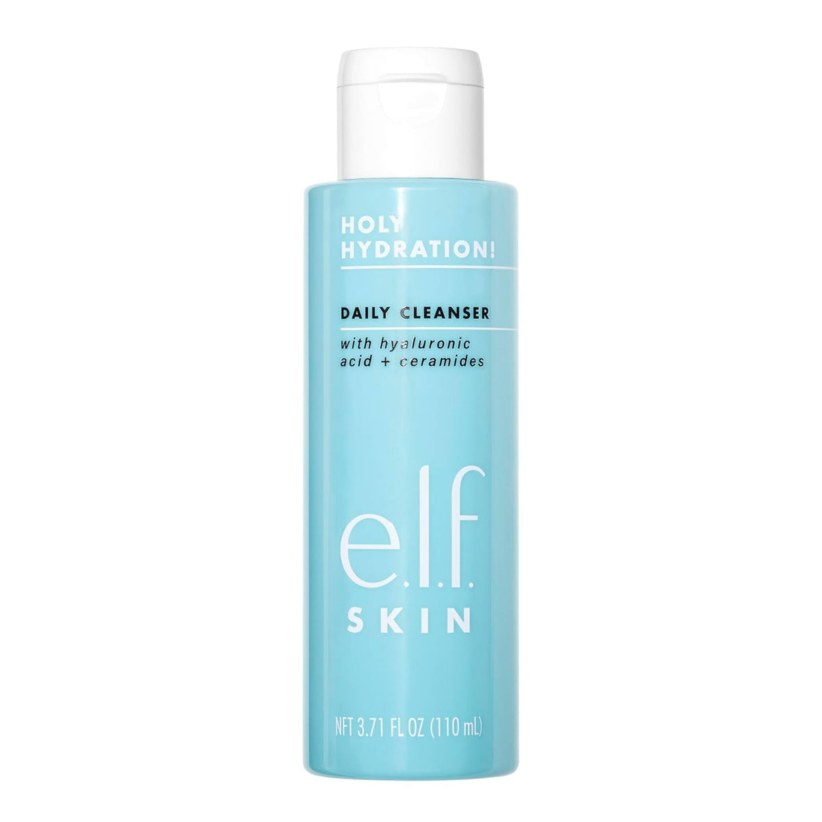 SKIN Holy Hydration! Daily Cleanser, Face Cleanser for Washing Away Excess Oil, Impurities & Makeup, Made with Hyaluronic Acid, Vegan & Cruelty-Free