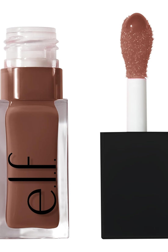 Glow Reviver Lip Oil, Nourishing Tinted Lip Oil for a High-Shine Finish, Infused with Jojoba Oil, Vegan & Cruelty-Free, Rose Envy