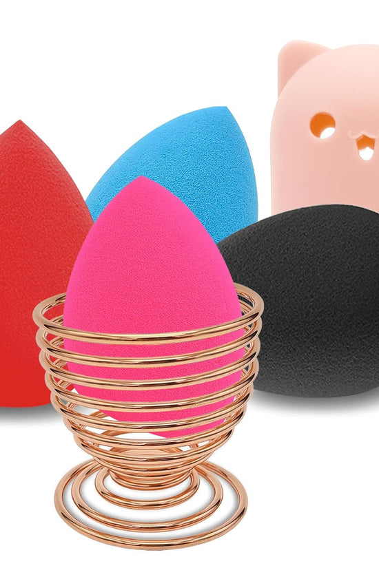 12 Pieces Professional Makeup Sponge Set,Latex Free Flawless Soft Setting Face Puffs,Multicolor Beauty Sponge Blender Cosmetic Applicator for Powder,Liquid,Facial Makeup Tools