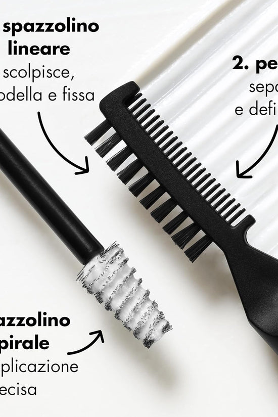 Brow Laminating Gel, Strong-Hold, Clear-Drying & Water-Resistant Brow Gel Creates Laminated Brows, Comb & Sculpt Brows, Vegan & Cruelty-Free