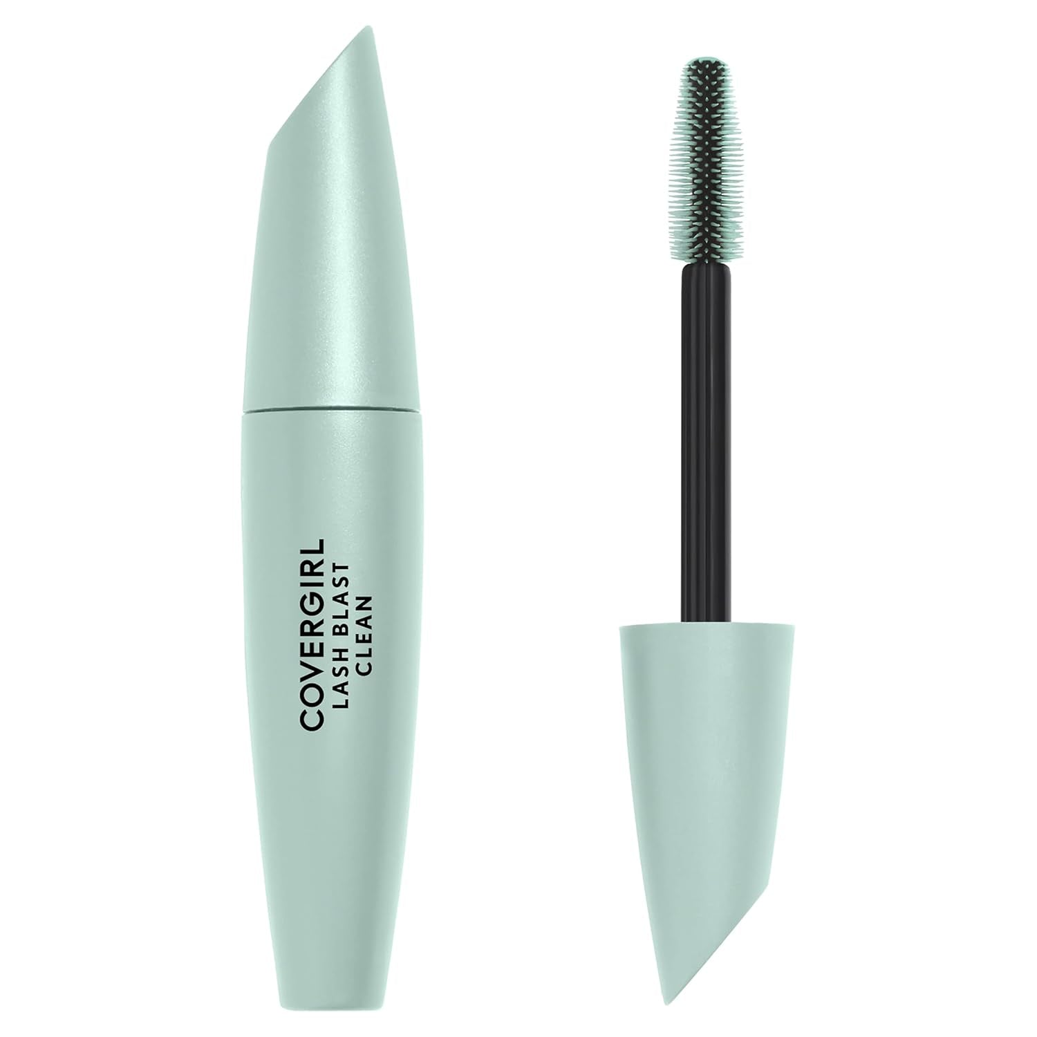 Lash Blast Clean Volume Mascara, Vegan Formula, Volumizing, Smudge-Proof, Cruelty Free, Very Black, 1 Count
