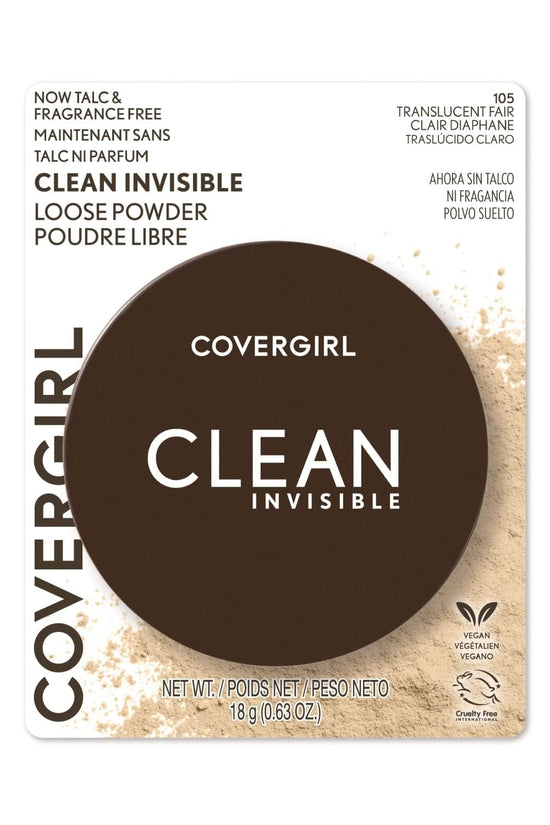 Clean Invisible Loose Powder Translucent Fair