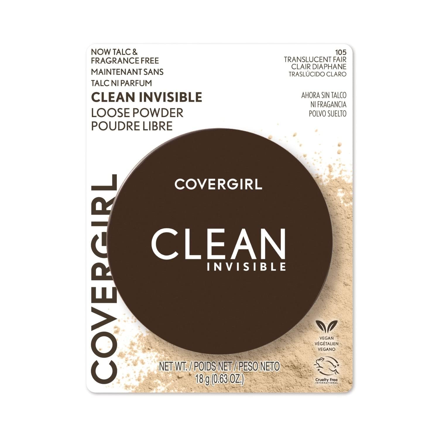 Clean Invisible Loose Powder Translucent Fair