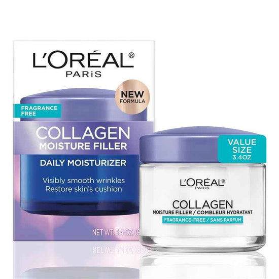L’Oreal Paris Collagen Daily Face Moisturizer, anti Aging Face Cream to Reduce Wrinkles and Provide Intense Hydration, 1.7 Oz