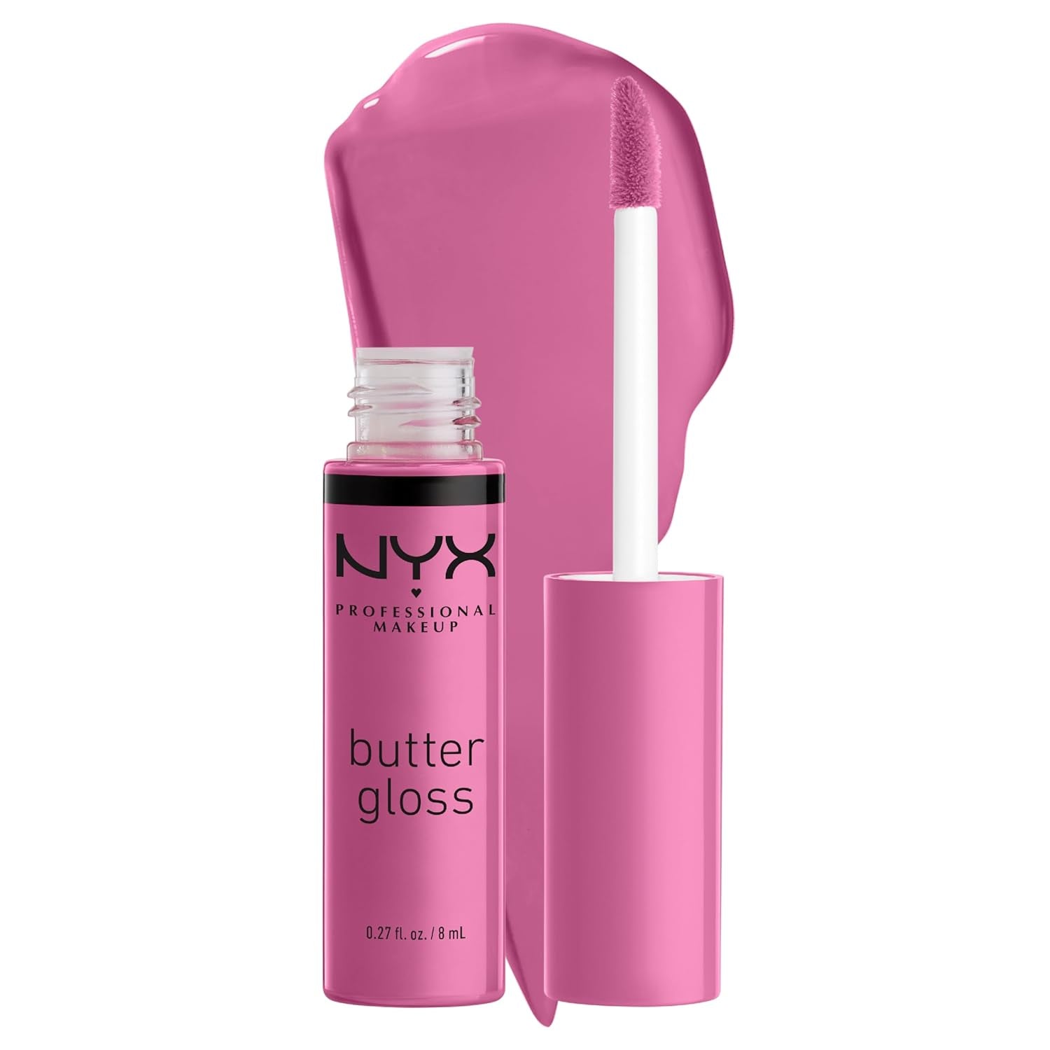 Butter Gloss, Non-Sticky Lip Gloss - Sugar Glass ,Clear