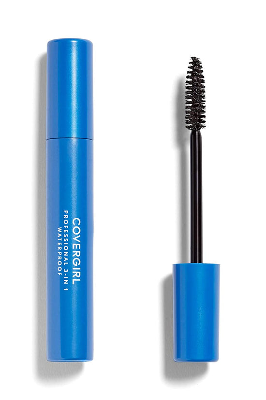 Professional 3-In-1 Waterproof Mascara, Very Black 225, (Packaging May Vary), 0.3 Fl Oz (Pack of 1)