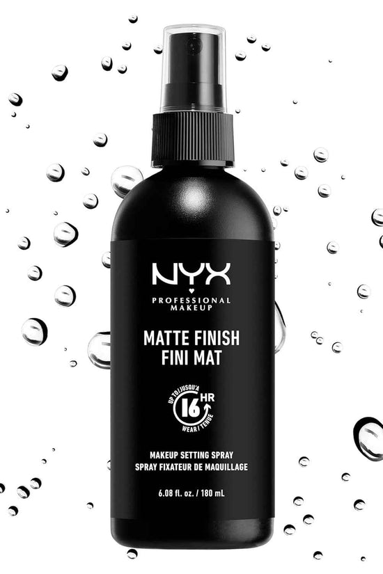 Makeup Setting Spray - Matte Finish, Long-Lasting Face Mist for up to 16HR Wear, Vegan Formula