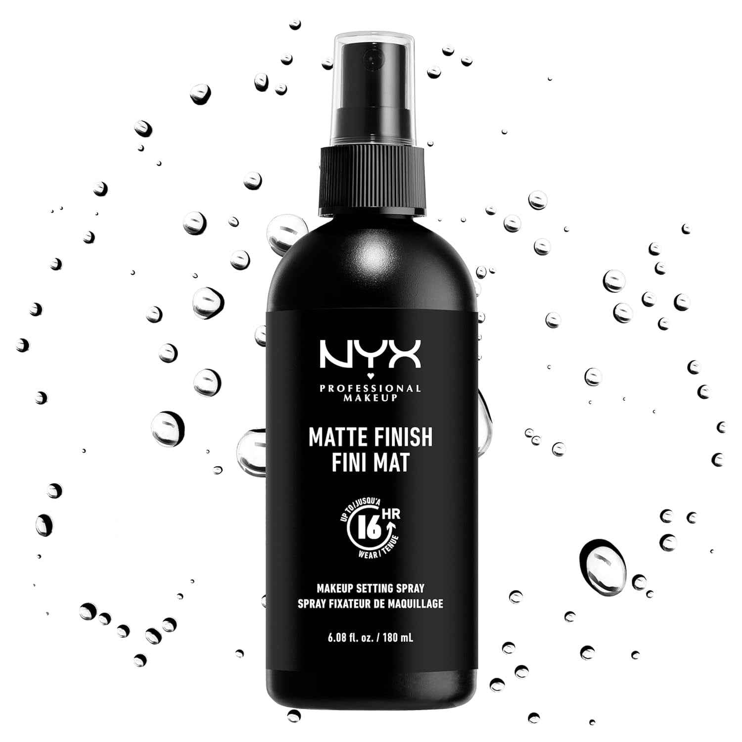 Makeup Setting Spray - Matte Finish, Long-Lasting Face Mist for up to 16HR Wear, Vegan Formula