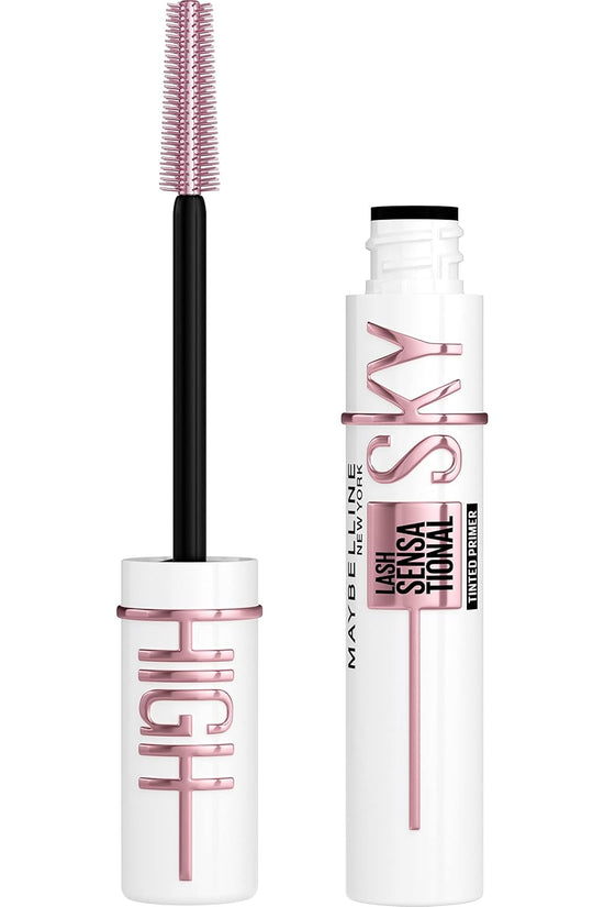 Lash Sensational Sky High Waterproof Mascara Makeup, Volumizing, Lengthening, Defining, Curling, Multiplying, Buildable Formula, Very Black, 1 Count