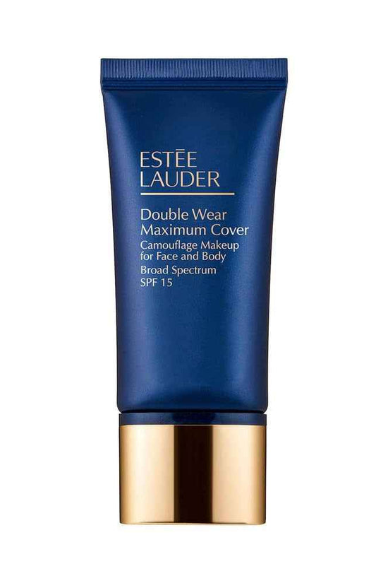 Double Wear 24-Hour Maximum Cover Camouflage Foundation for Face and Body SPF 15 | Full Coverage | Covers Scars & Tattoos, 1.0 Fl Oz