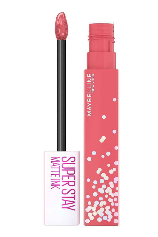 Super Stay Matte Ink Liquid Lipstick Makeup, Long Lasting High Impact Color, up to 16H Wear, Mover, Brown, 1 Count, Packaging May Vary