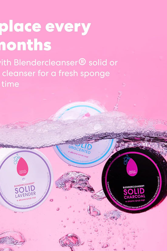 ® | Original Pink Beauty Blender Makeup Sponge, Super-Soft Foam Easily Blends Foundations, Powders & Creams, Made in USA, Reusable, Washable, Streak Free Application, Vegan, Cruelty Free