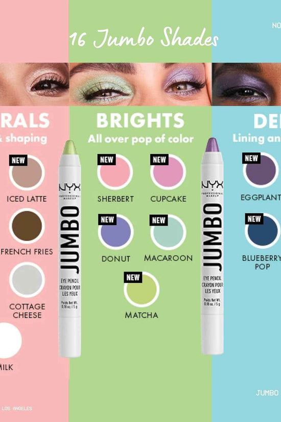 Jumbo Eye Pencil, Blendable Eyeshadow Stick & Eyeliner Pencil - Milk (White)