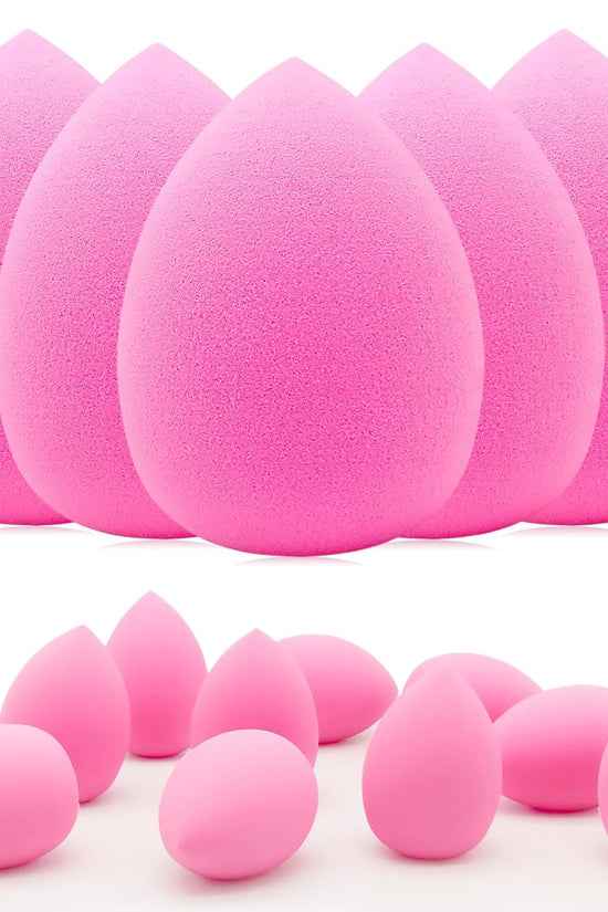 12 Pieces Professional Makeup Sponge Set,Latex Free Flawless Soft Setting Face Puffs,Multicolor Beauty Sponge Blender Cosmetic Applicator for Powder,Liquid,Facial Makeup Tools