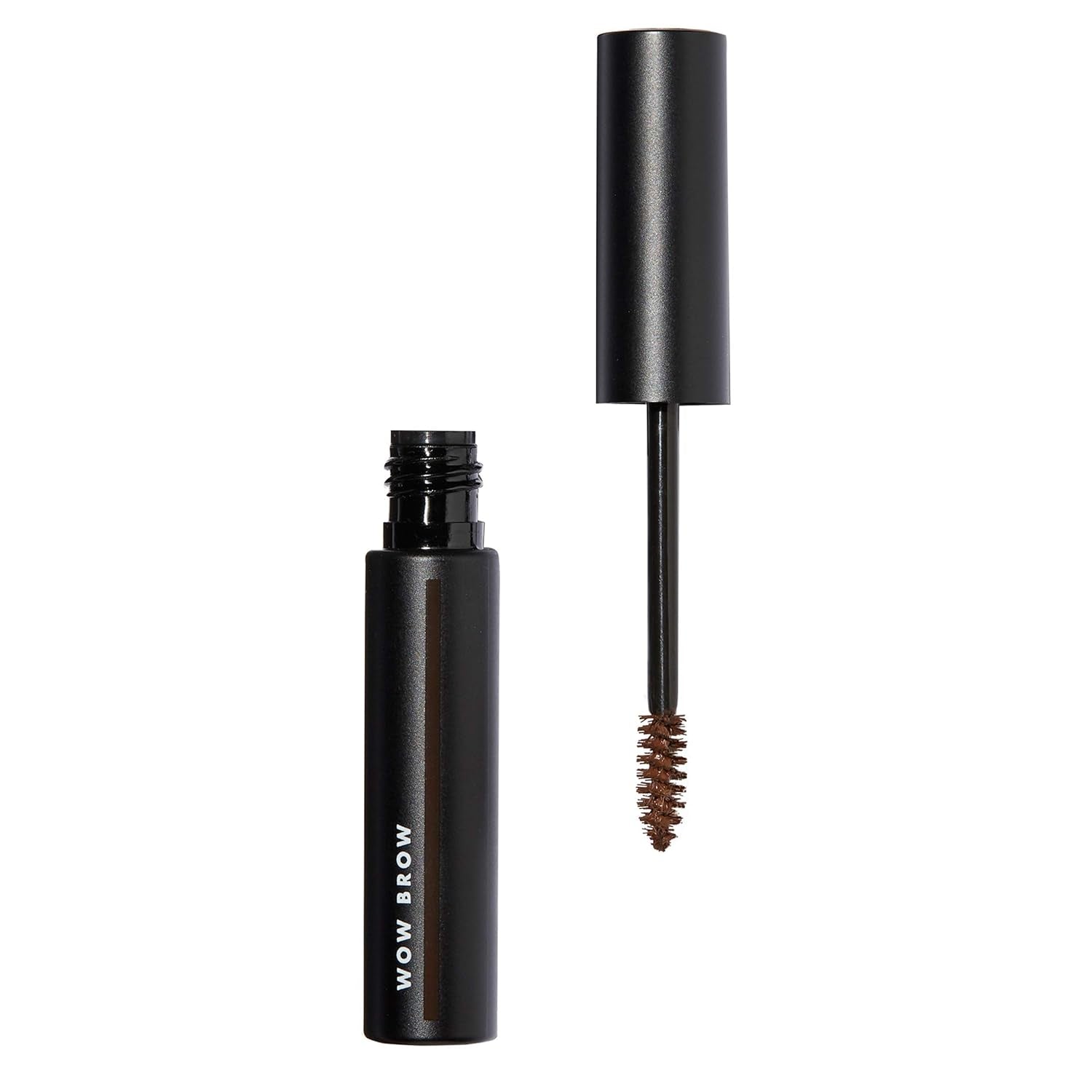 , Wow Brow Gel, Volumizing, Buildable, Wax-Gel Hybrid, Creates Full, Voluminous-Looking Brows, Locks Brow Hairs in Place, Neutral Brown, Fiber-Infused, 0.12 Oz