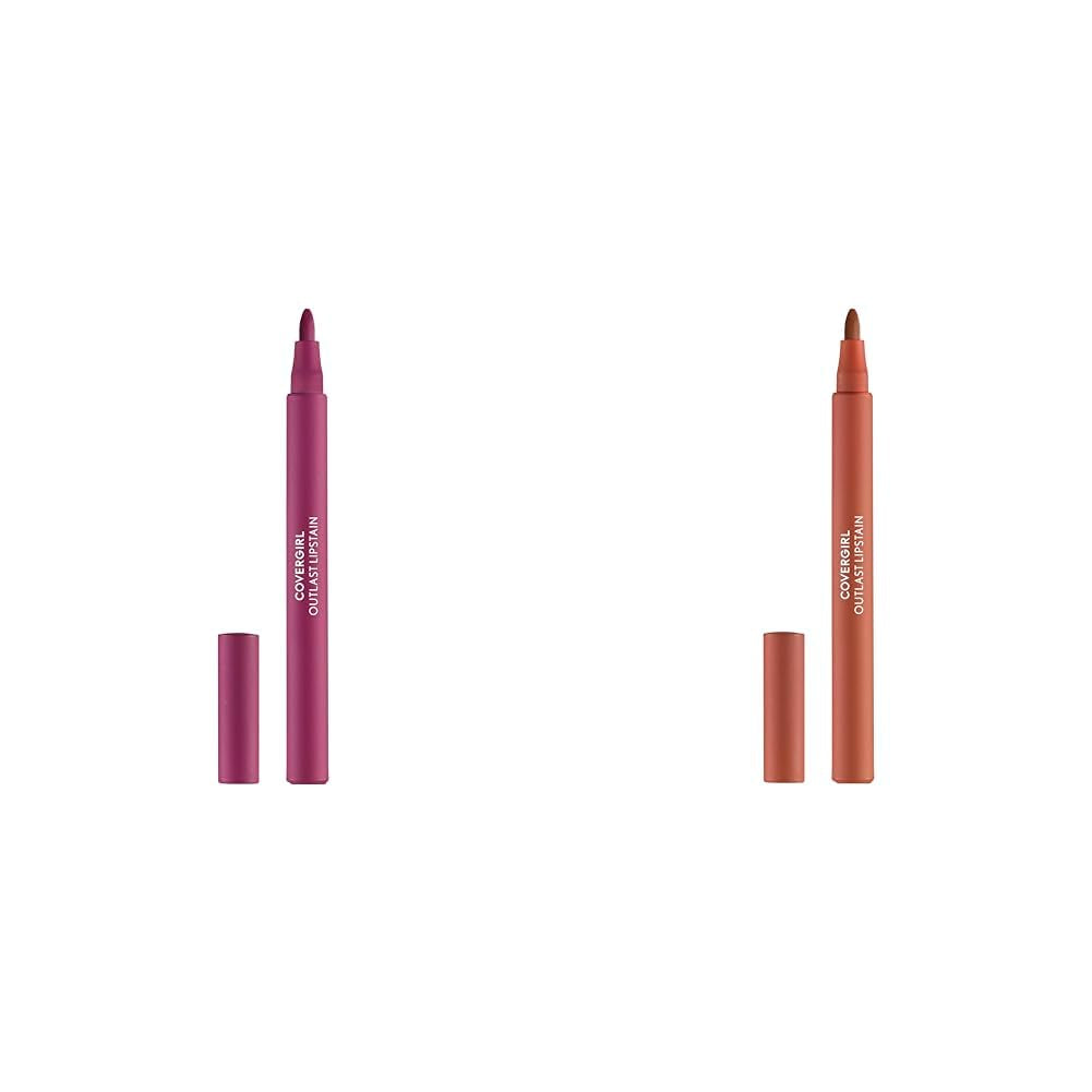 Outlast, 10 Sugey Girl, Lipstain, Smooth Application, Precise Pen-Like Tip, Transfer-Proof, Satin Stained Finish, Vegan Formula, 0.06Oz