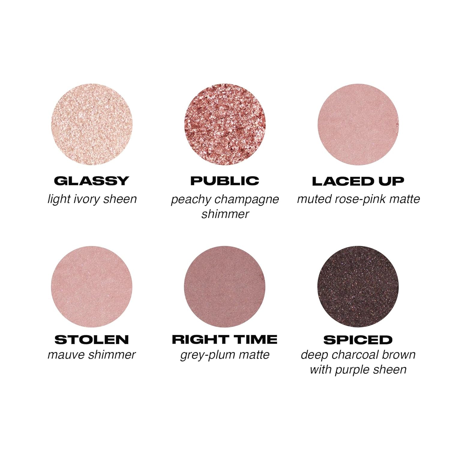 Naked 3 Mini Eyeshadow Palette - 6 Soft Pink Shadows, Matte & Shimmer Finishes, Ultra-Blendable Everyday Rosy Neutrals, Long-Lasting Wear, Travel Makeup with Mirror