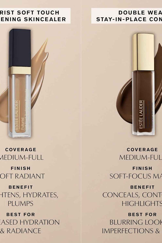 Double Wear Stay-In-Place Flawless 24-Hour Concealer | Longwear | Soft Matte Finish, Medium-To-Full Coverage | Hydrating, 0.4 Fl Oz