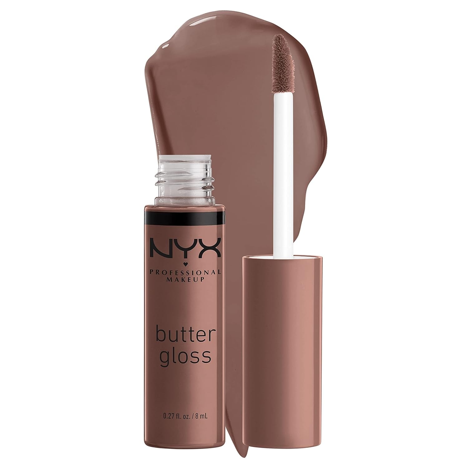 Butter Gloss, Non-Sticky Lip Gloss - Sugar Glass ,Clear
