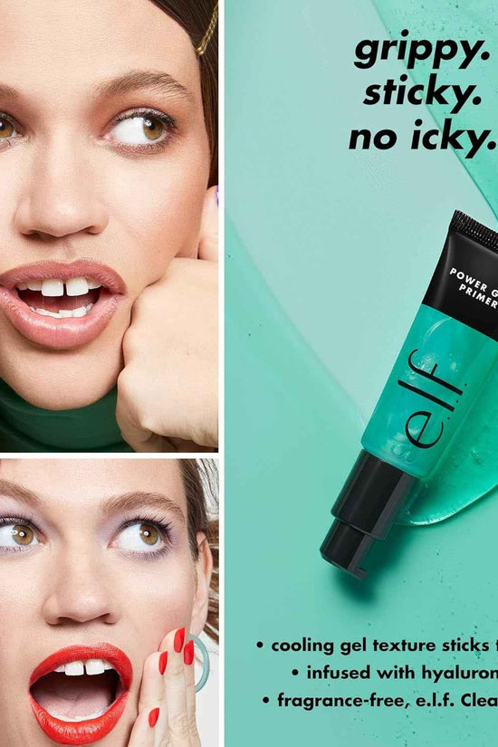 Power Grip Primer, Gel-Based & Hydrating Face Primer for Smoothing Skin & Gripping Makeup, Moisturizes & Primes, 0.811 Fl Oz (24 Ml.)
