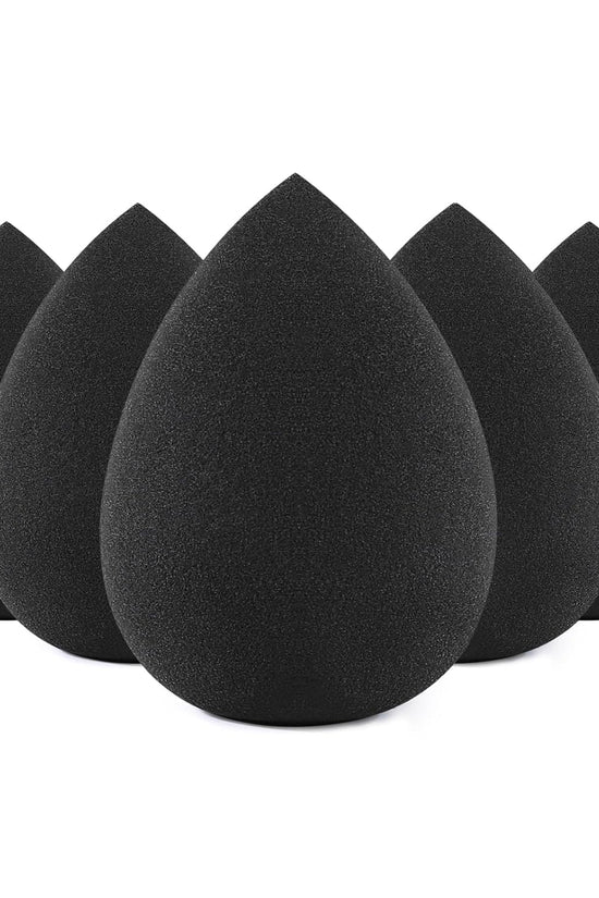 Makeup Sponge Set 5 Pack Micro Porous Low Absorption Soft Latex Free Foundation Beauty Sponges & Blenders for Powder Cream