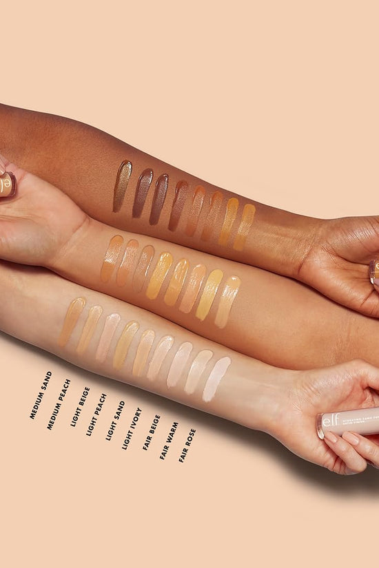 Hydrating Camo Concealer, Covers Blemishes & Under-Eye Circles, Full-Coverage & Delivers a Satin Finish, Vegan & Cruelty-Free, Light Sand