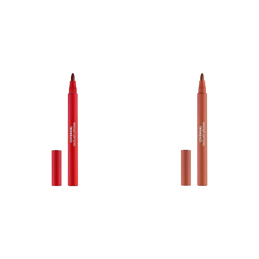Outlast, 10 Sugey Girl, Lipstain, Smooth Application, Precise Pen-Like Tip, Transfer-Proof, Satin Stained Finish, Vegan Formula, 0.06Oz
