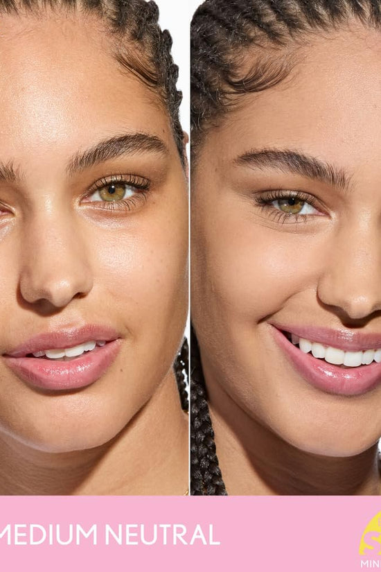 Clean Fresh Blurring Skin Tint with SPF 30, 430 Medium Neutral, Liquid Foundation, Soft Matte Finish, Smooths, Brightens, Blurs Pores, Mineral Sunscreen, Vegan Formula