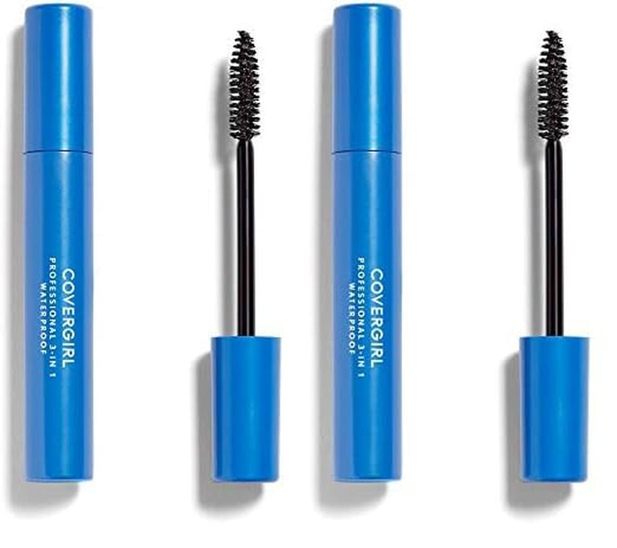 Professional 3-In-1 Waterproof Mascara, Very Black 225, (Packaging May Vary), 0.3 Fl Oz (Pack of 1)